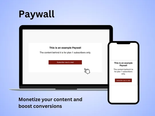 Paywall screenshot