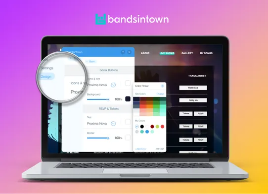 Bandsintown screenshot