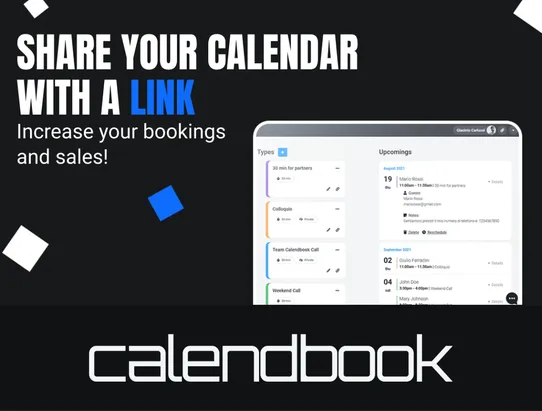 Calendbook Booking App screenshot