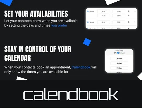 Calendbook Booking App screenshot