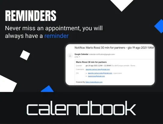 Calendbook Booking App screenshot