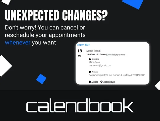 Calendbook Booking App screenshot