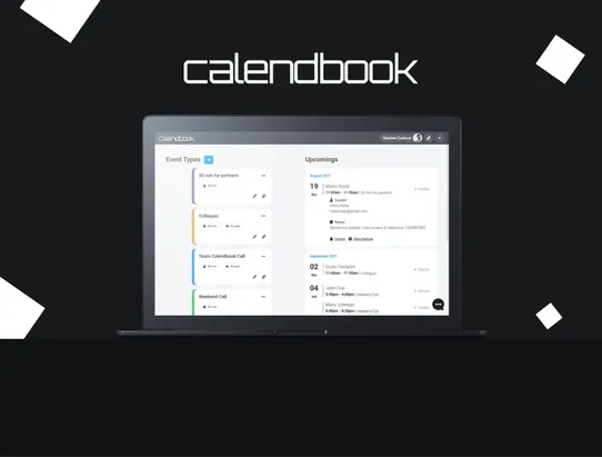 Calendbook Booking App screenshot