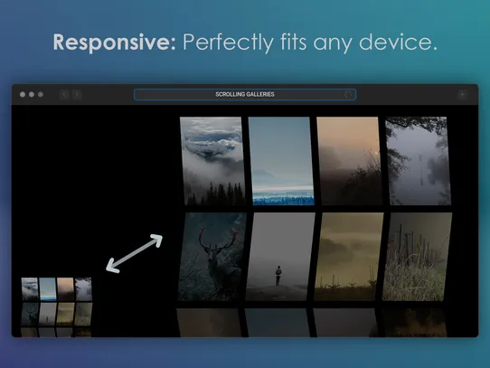 Scrolling Galleries screenshot