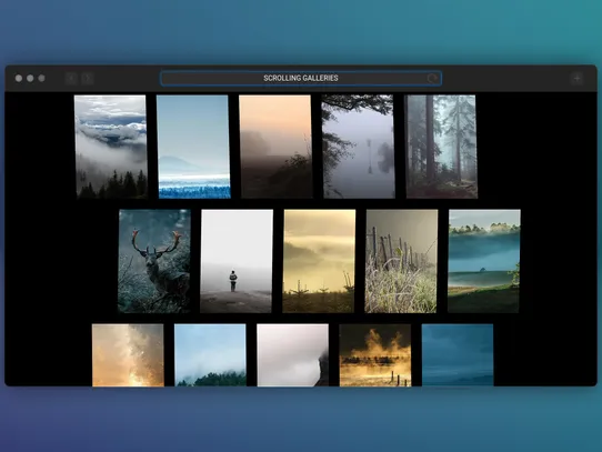 Scrolling Galleries screenshot