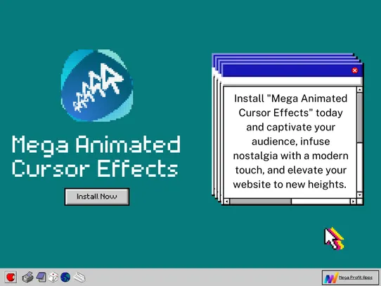 Mega Animated Cursor Effects screenshot