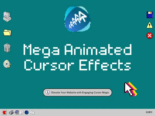 Mega Animated Cursor Effects screenshot