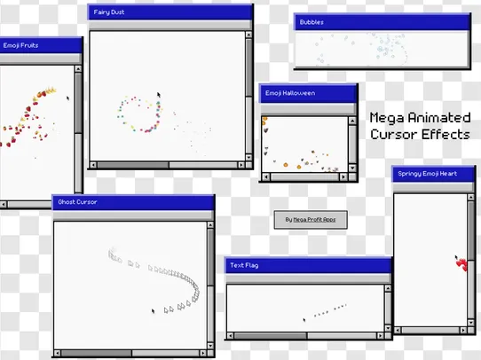 Mega Animated Cursor Effects screenshot