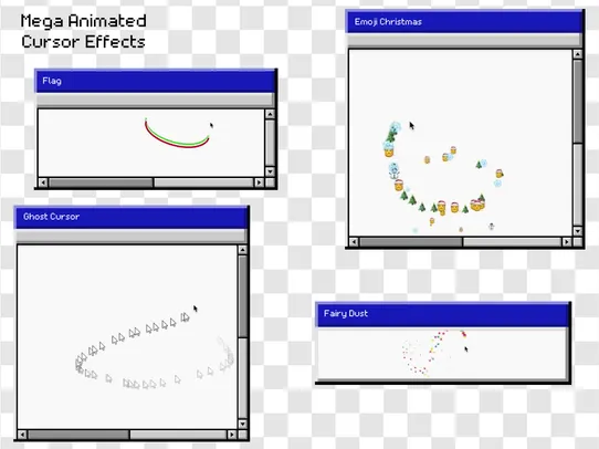 Mega Animated Cursor Effects screenshot