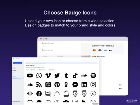 Payment Icons Checkout Badges screenshot