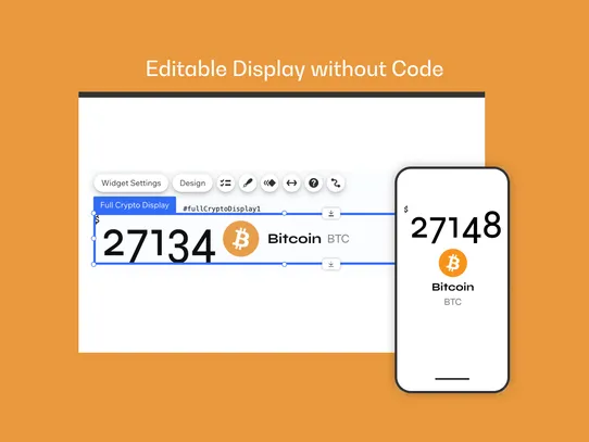 Crypto: Display Live Rates screenshot