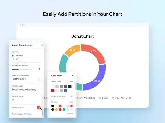 Donut Chart screenshot