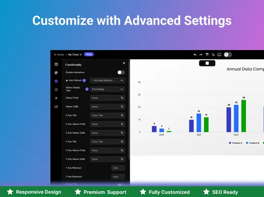 Common Ninja Charts &amp; Graphs screenshot