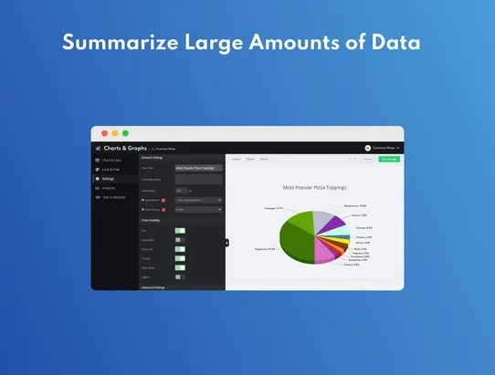 Common Ninja Charts &amp; Graphs screenshot