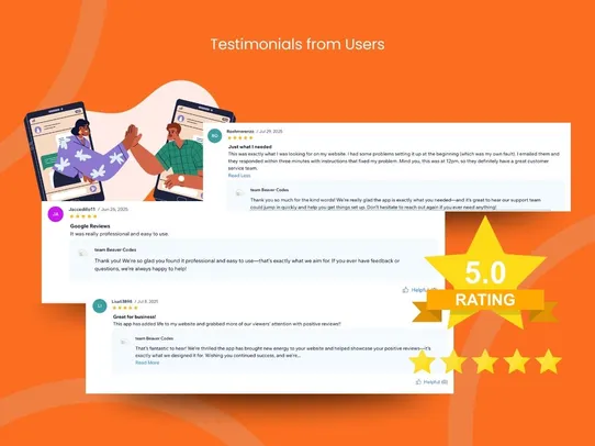 Google Reviews App screenshot