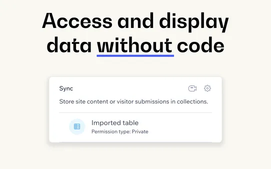 Sync: Connect to data sources screenshot