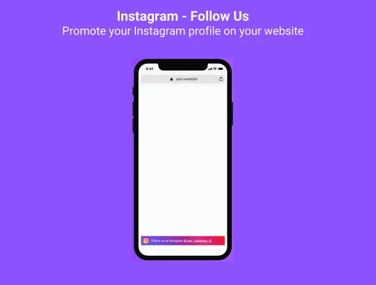 Instagram - Follow Us screenshot