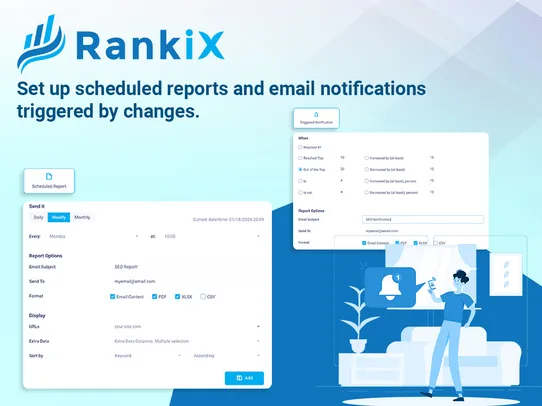 RankiX - SEO Rank Tracker screenshot