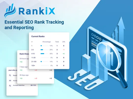 RankiX - SEO Rank Tracker screenshot