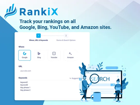 RankiX - SEO Rank Tracker screenshot