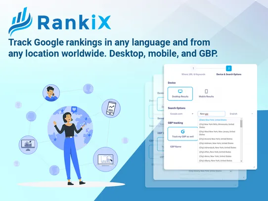 RankiX - SEO Rank Tracker screenshot