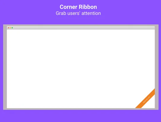 Smartarget Corner Ribbon screenshot