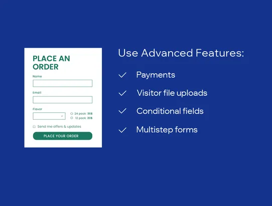 Old Wix Forms and Payments screenshot