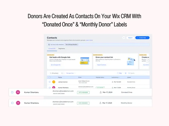 Donor Dude screenshot