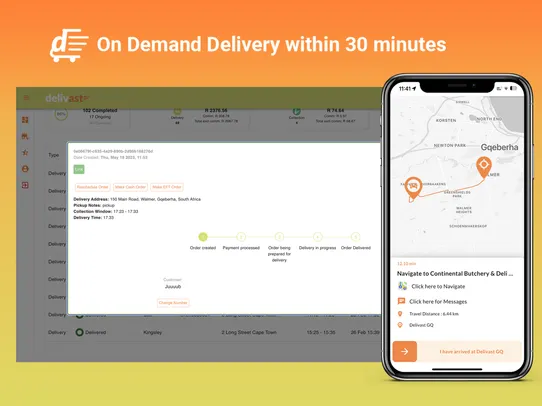 Delivast Restaurant Delivery screenshot