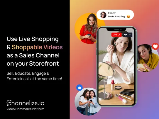 Channelize Live Video Shopping screenshot