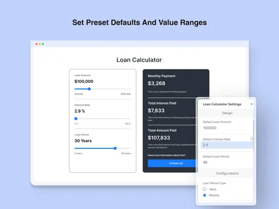 Loan Calculator screenshot