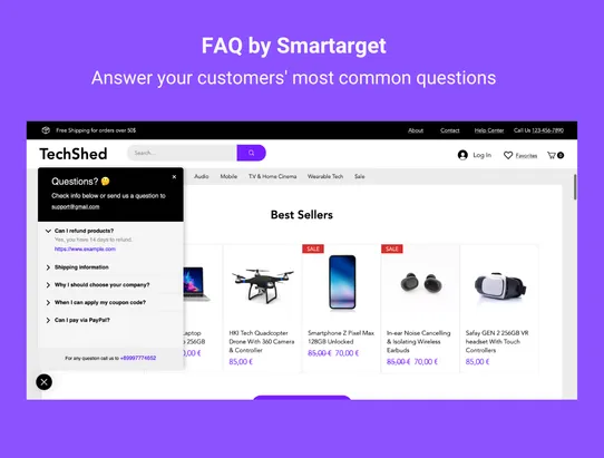 FAQ by Smartarget screenshot