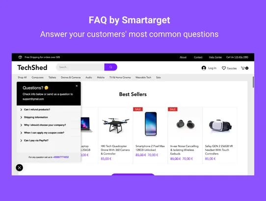 FAQ by Smartarget screenshot