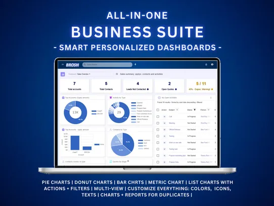 BROSH Business Suite screenshot