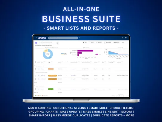 BROSH Business Suite screenshot