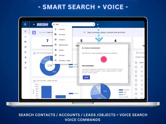 BROSH AI Business Suite screenshot