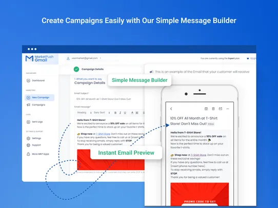 Email Marketing With Gmail screenshot