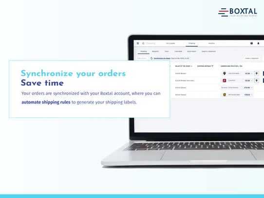 Boxtal - Shipping solution screenshot