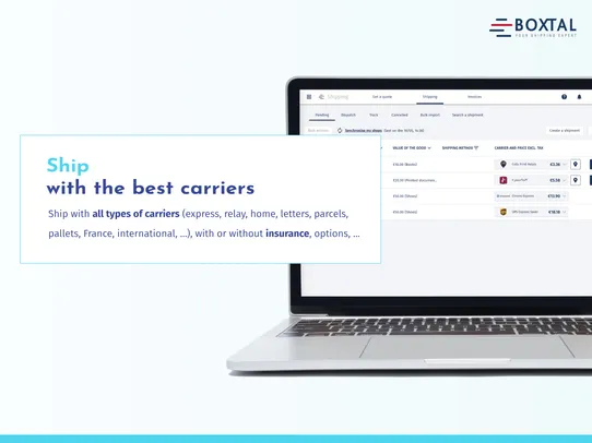 Boxtal - Shipping solution screenshot