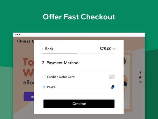 Pay Button screenshot