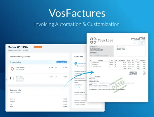 VosFactures screenshot