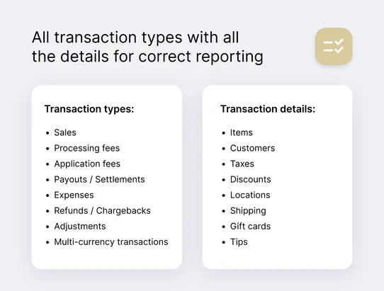 QuickBooks, Xero sync ‑ Synder screenshot