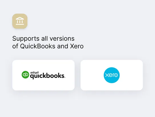 QuickBooks, Xero sync ‑ Synder screenshot