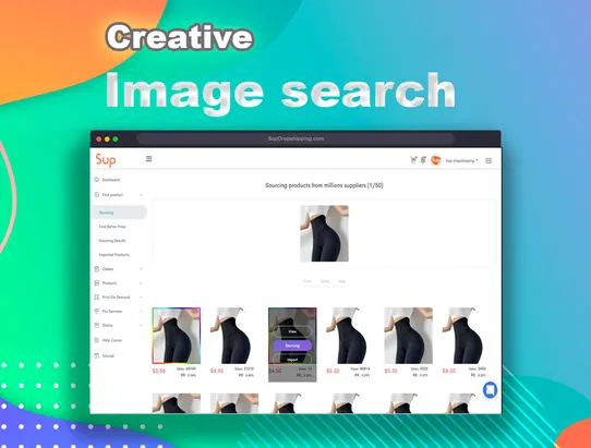 Sup Dropshipping screenshot