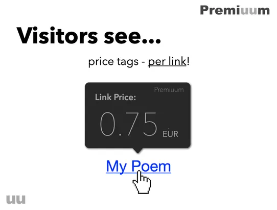 PREMIUUM Content Monetization screenshot