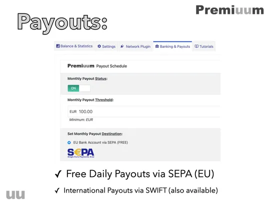 PREMIUUM Content Monetization screenshot