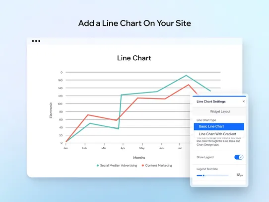 Line Chart screenshot