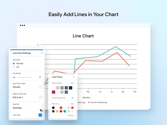 Line Chart screenshot