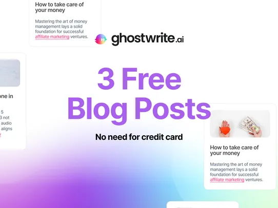 Ghostwrite.ai screenshot