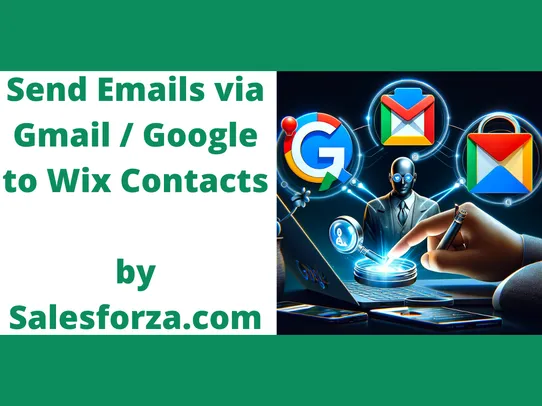 Send Emails via Gmail / Google screenshot